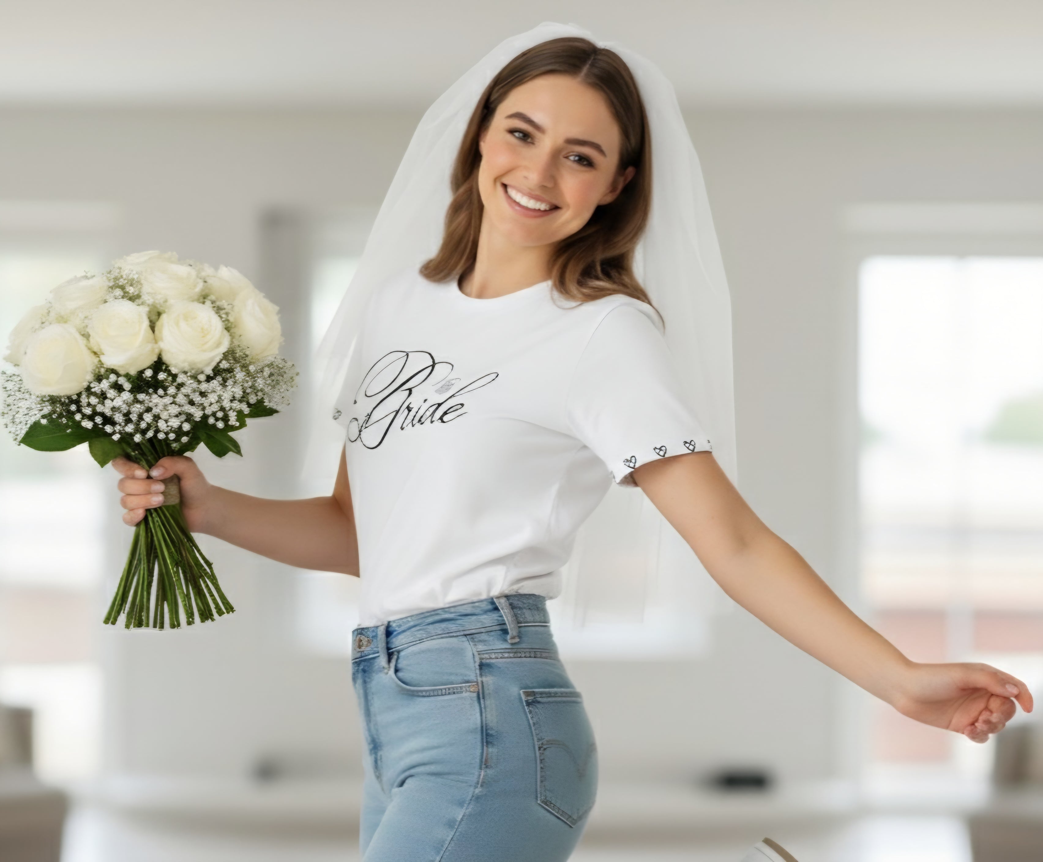 The Cutest Bride T-shirt