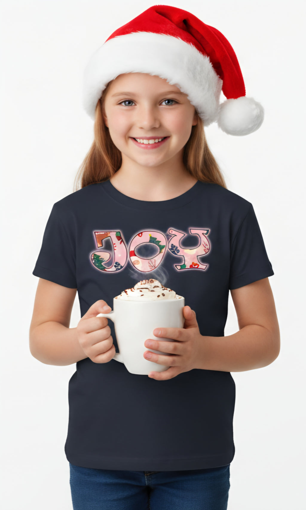 Adorable JOY Christmas T-shirt